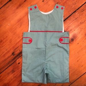 Toddler holiday/Christmas shortall